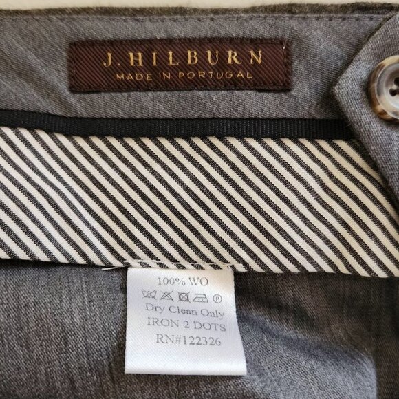 Vitale Barberis Canonico J. Hilburn Men's Dress Pants Size 36 - Picture 5 of 5